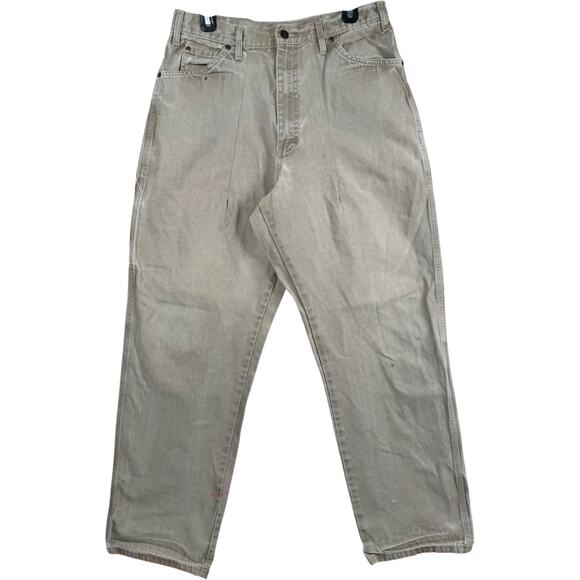 Vintage Dickies Carpenter Canvas Work Pants 33 - Picture 1 of 6